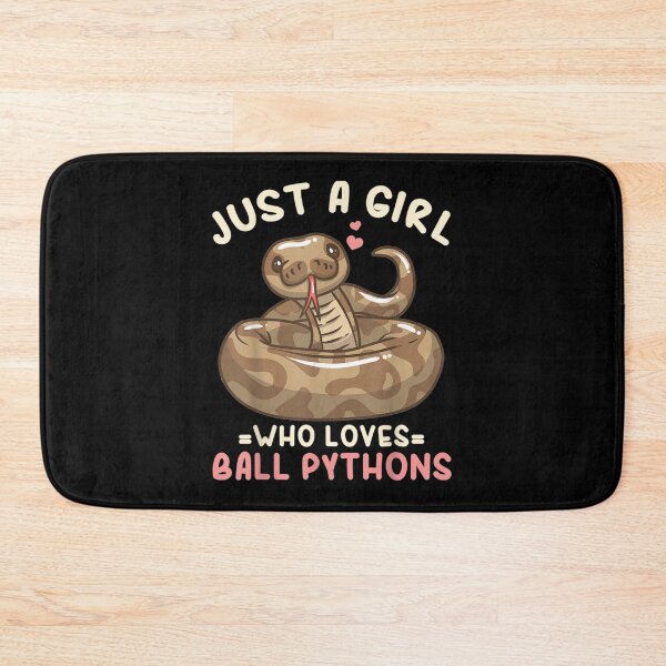 Item preview, Ball Python Just A Girl Who Loves Ball Pythons Long Sleeve T-Shirt designed and sold by samirdari7.