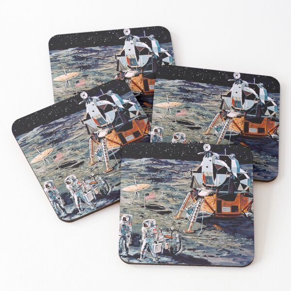 Item preview, Apollo 14 crewmen on their first traverse of lunar surface designed and sold by arthook.