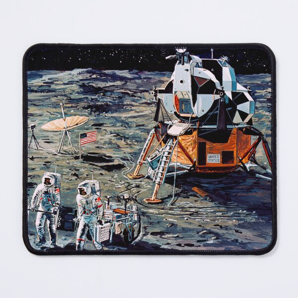 Item preview, Apollo 14 crewmen on their first traverse of lunar surface designed and sold by arthook.