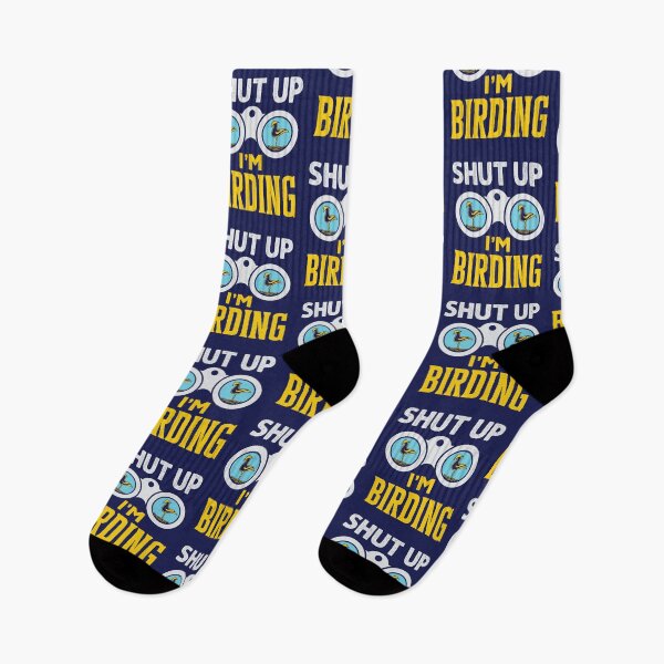 Item preview, Shut Up I'm Birding Funny Birder Birdwatcher designed and sold by jaygo.