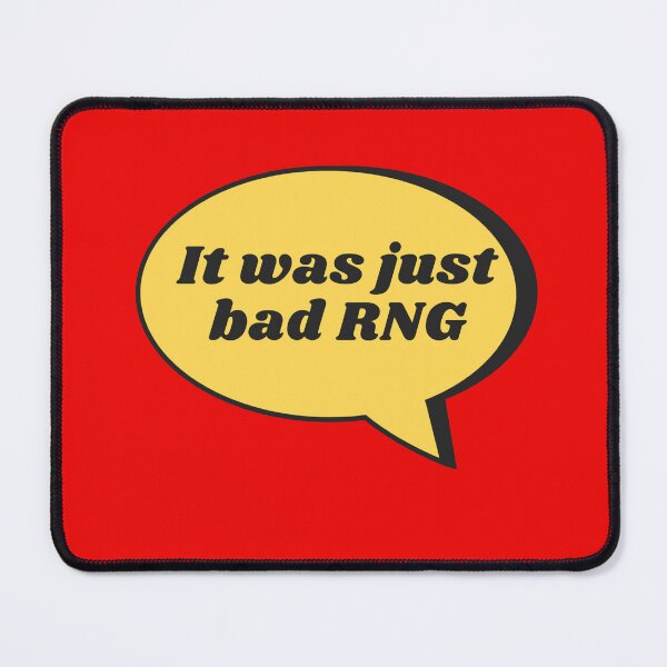 Item preview, Bad RNG Comic Speech Bubble designed and sold by DanLopesMerch.