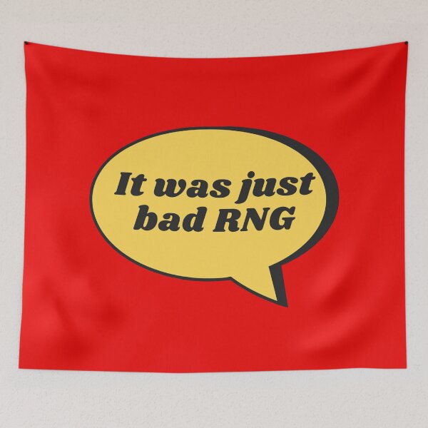 Item preview, Bad RNG Comic Speech Bubble designed and sold by DanLopesMerch.