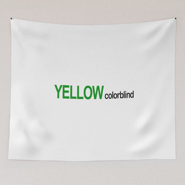 Item preview,  Colorblind yellow green design designed and sold by HEFTALICA.