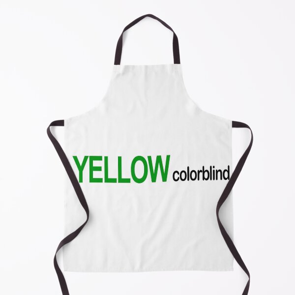 Item preview, Colorblind yellow green design designed and sold by HEFTALICA.