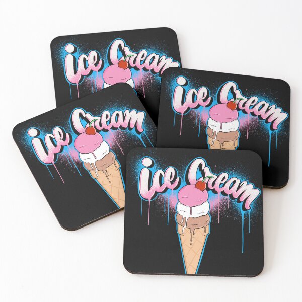 Item preview, Ice Cream Melting  designed and sold by NIGHT STATIC™.