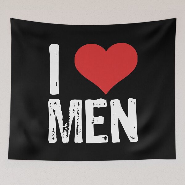 Item preview, I Love Men designed and sold by The "I Love Everything" Shop.