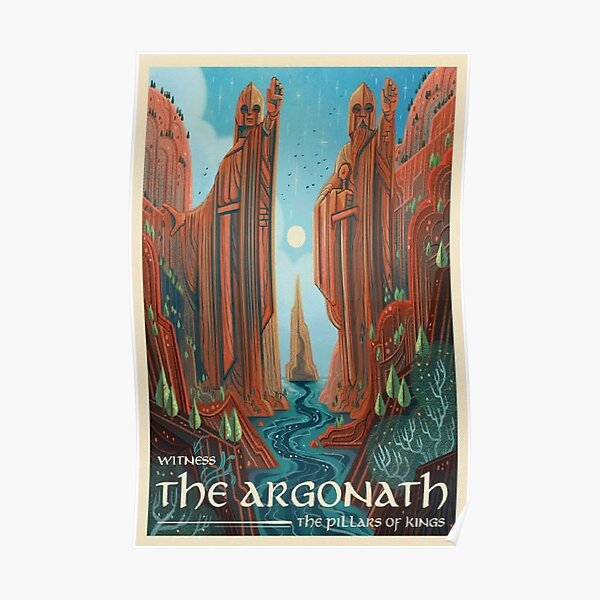 die Argonath-Kunst Poster