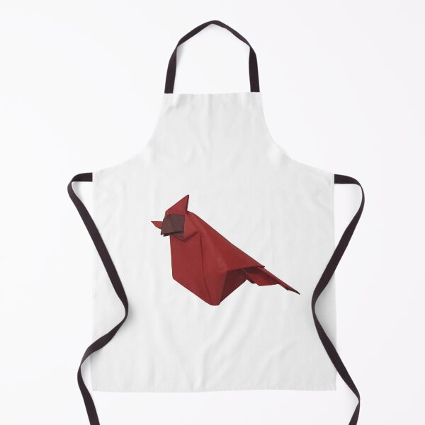 Item preview, Origami cardinal, paper bird designed and sold by Meo Design.