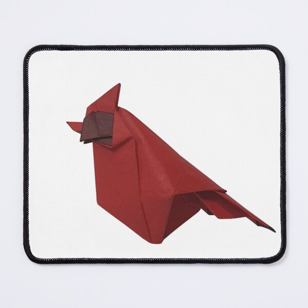 Item preview, Origami cardinal, paper bird designed and sold by Meo Design.