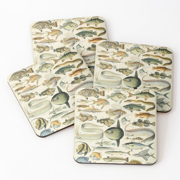 Item preview, Poissons A - Adolphe Millot designed and sold by starrylite.