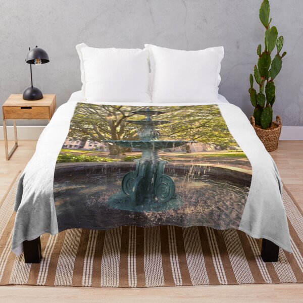 Item preview, Lafayette Square Fountain Savannah Georgia designed and sold by LisaWootenPhoto.