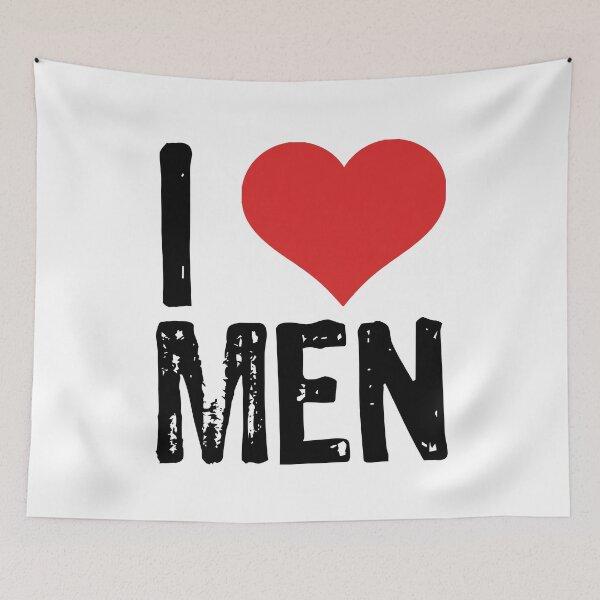 Item preview, I Love Men designed and sold by The "I Love Everything" Shop.