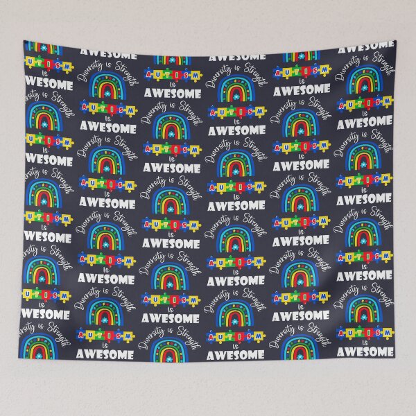 Item preview, Puzzle Rainbow Autism is Awesome for Autism Awareness designed and sold by NarwhalShop.