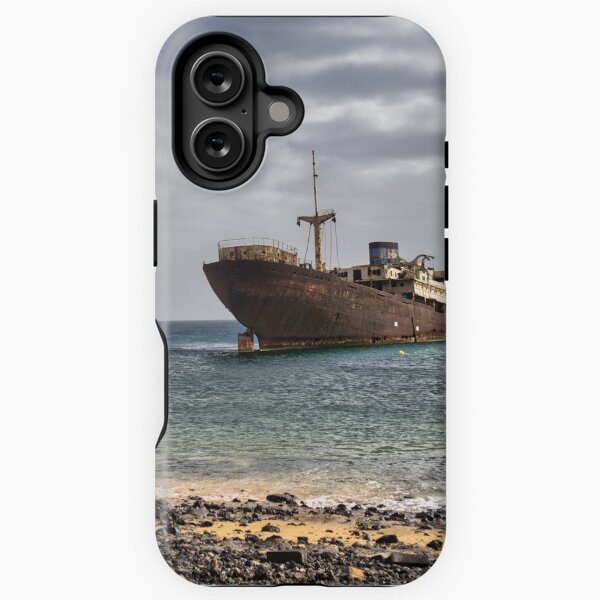 Vista previa del artículo con la obra «Naufragio en el camino de Costa Teguise a Arrecife», diseñado y vendido por Ann Biddlecombe.