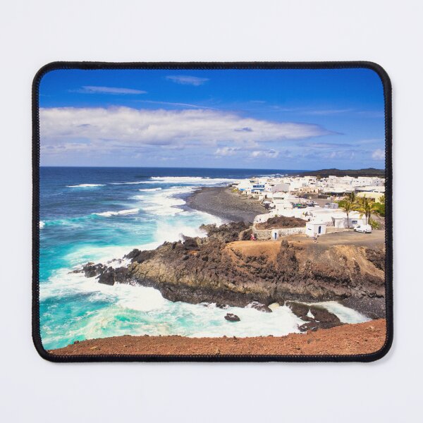Item preview, A view of El Golfo in Lanzarote designed and sold by Ann Biddlecombe.