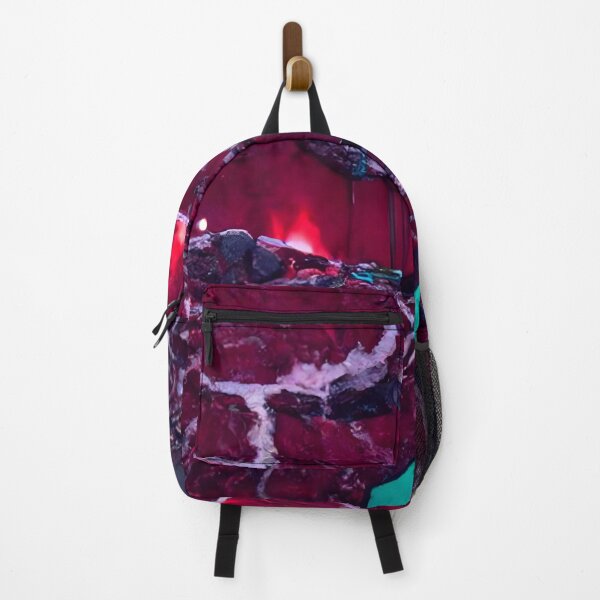 Item preview, Dark Red Bends / New Parallax (Magma Room) Igneous Rock Walls + [With Neon Teal Victorian Trim] designed and sold by DLYANofficial.