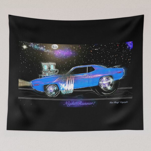 Item preview,  Muscle Cars   //    //  Night Runner! designed and sold by Imagin8er.