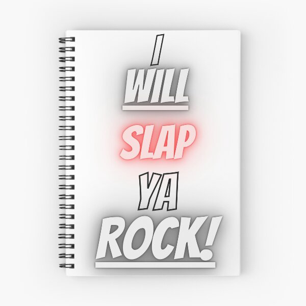 Item preview, I will slap ya rock designed and sold by BarthasBasement.