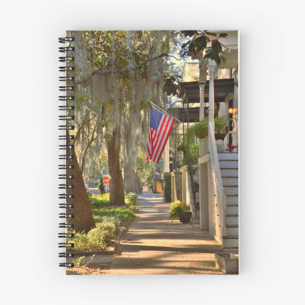 Item preview, American Flag Flying In Savannah Georgia designed and sold by LisaWootenPhoto.
