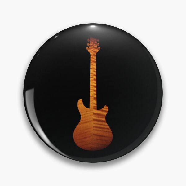 Item preview, Flamed Maple Guitar Silhouette  designed and sold by Very Graphic Designs.