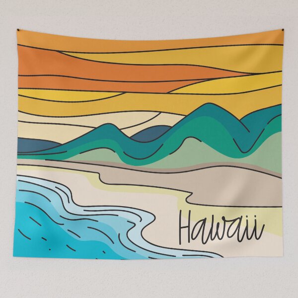 Item preview, Hawaii beach designed and sold by studio838.