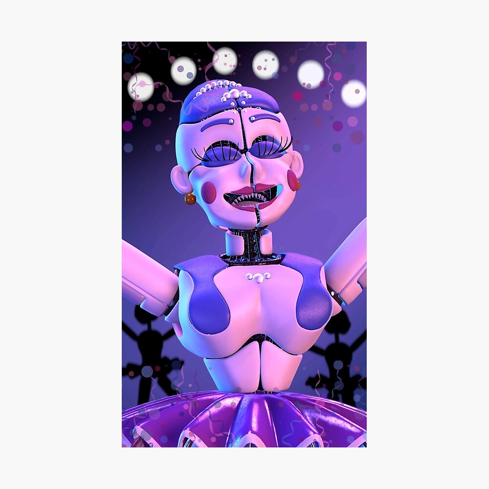 Fnaf Sfm Ballora and Minireenas fanart