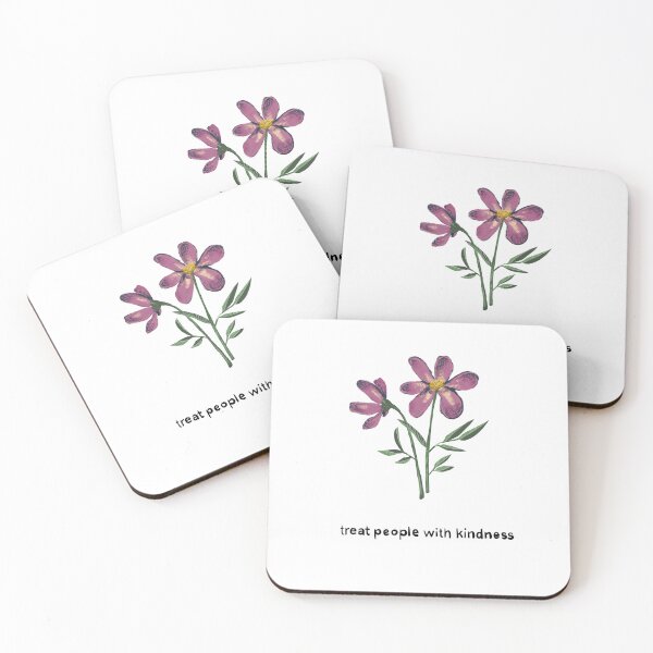 Item preview, Treat people with kindness Flower designed and sold by maliorao.
