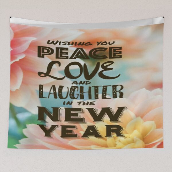 Item preview, Peace Love Laugher New Year designed and sold by bgyg.
