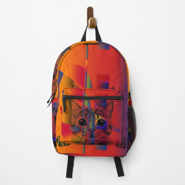 Item preview, Hypnosis Cat - Colorful Abstract designed and sold by tinytiger77.