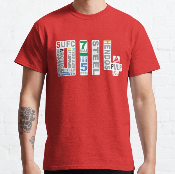 sheffield north face t shirt