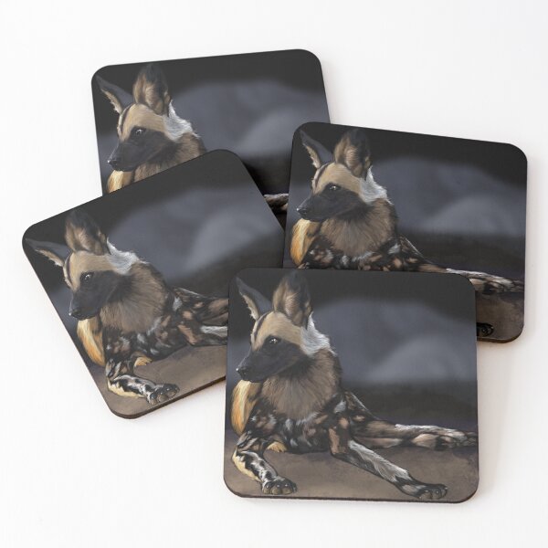 Item preview, African Painted Dog  designed and sold by Nicole Milkintas.
