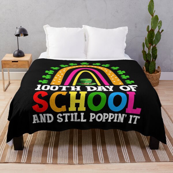 Item preview, Cute 100 Days Of School And Still Poppin It Rainbow designed and sold by mteehut.