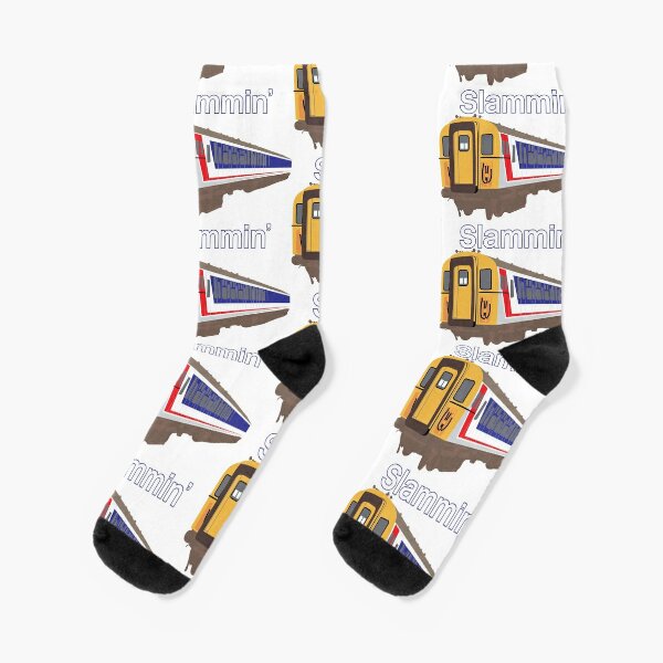 Train Socks, Trainspotter Gifts, Train Gifts, Railway Gifts, Socks Gif –  Happypop