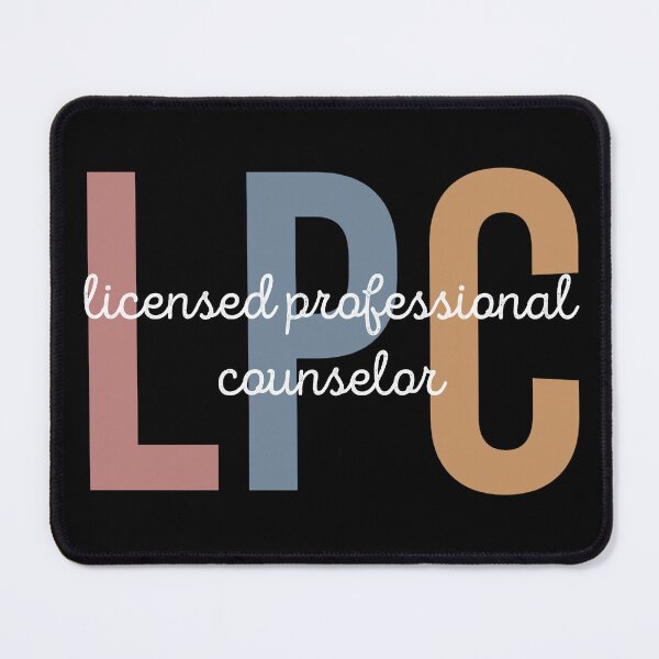 Item preview, LPC Licensed Professional Counselor | Licensed Mental health counselor designed and sold by Violet Treasures.