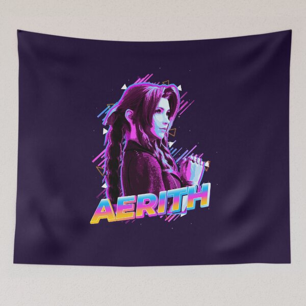 Item preview, Aerith | Final Fantasy 7 designed and sold by Fish6SticksP.