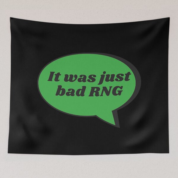 Item preview, Bad RNG Comic Speech Bubble Green designed and sold by DanLopesMerch.