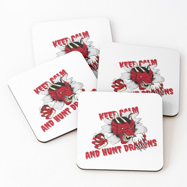 Item preview, Mantén la calma y caza dragones peligrosos. designed and sold by THE CHAOS CLUB.