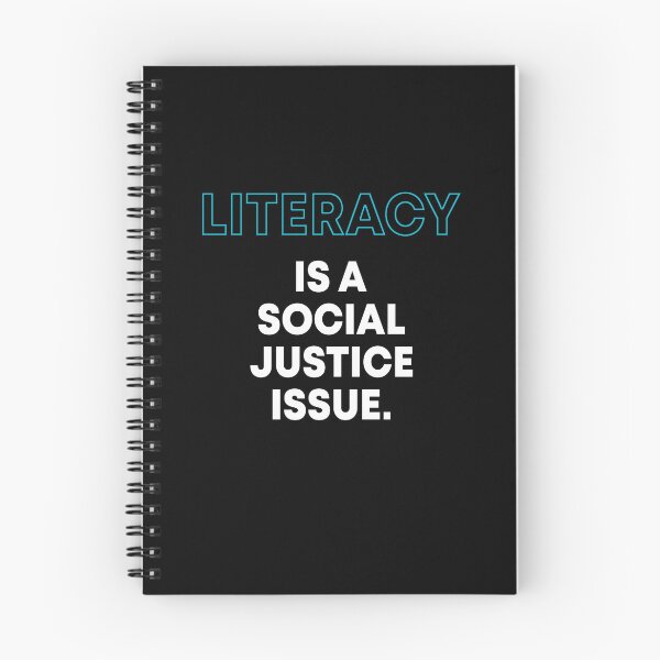 Item preview, Literacy is a social justice issue designed and sold by LandaMacorn.