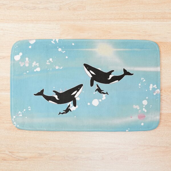 Item preview, A little calf and orca whale with love, Happy Mother’s Day wishes designed and sold by PalinoColour.