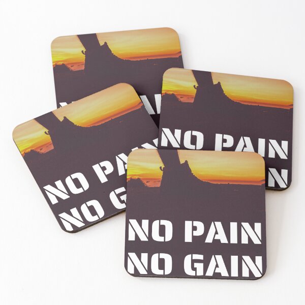 Item preview, No pain no gain motivation quote designed and sold by Strale25kv.