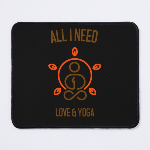 Item preview, Yoga and Love All I Need Meditation Merch designed and sold by Zuuag.