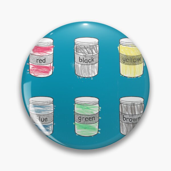 Item preview, Read, Write and Draw - Colour These Paint Pots -  designed and sold by waltzermitty.
