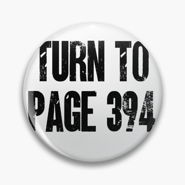 Item preview, Turn To Page 394 designed and sold by PinkPerfect.