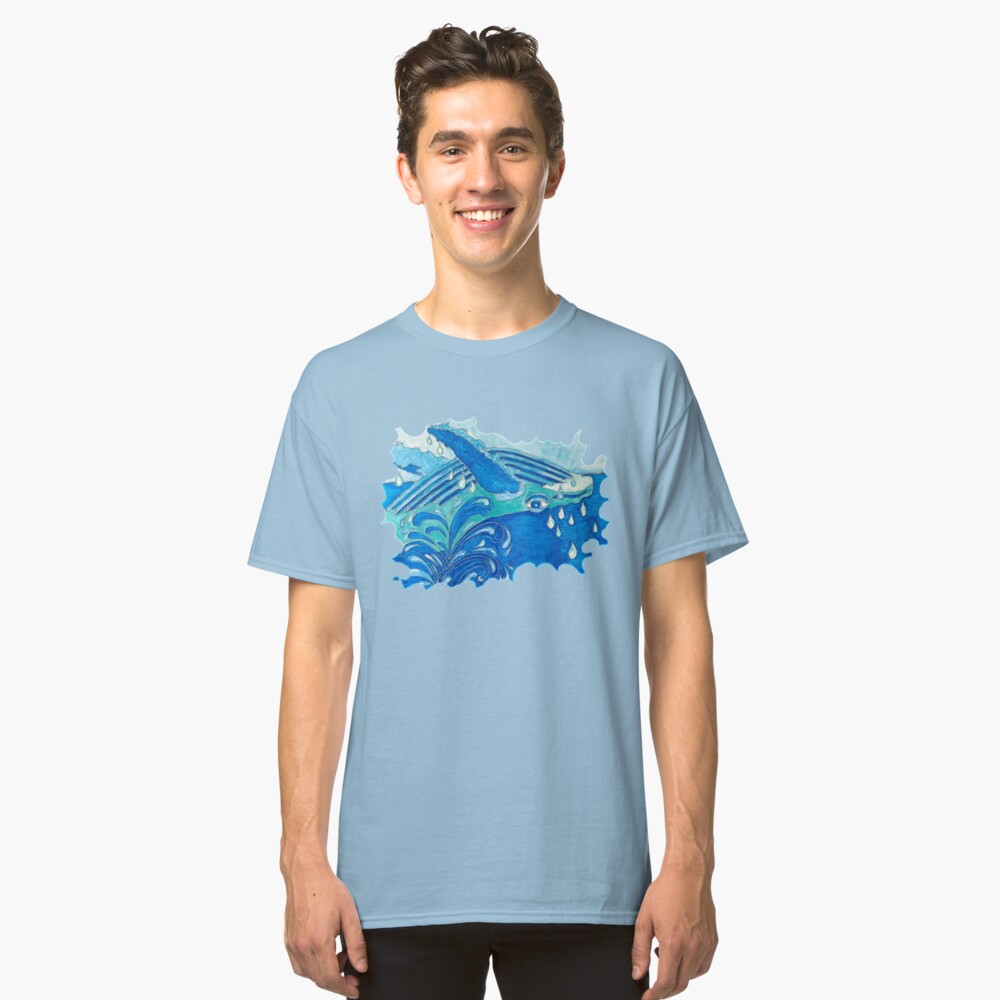 JOYOUS HUMPBACK WHALE Classic T-Shirt