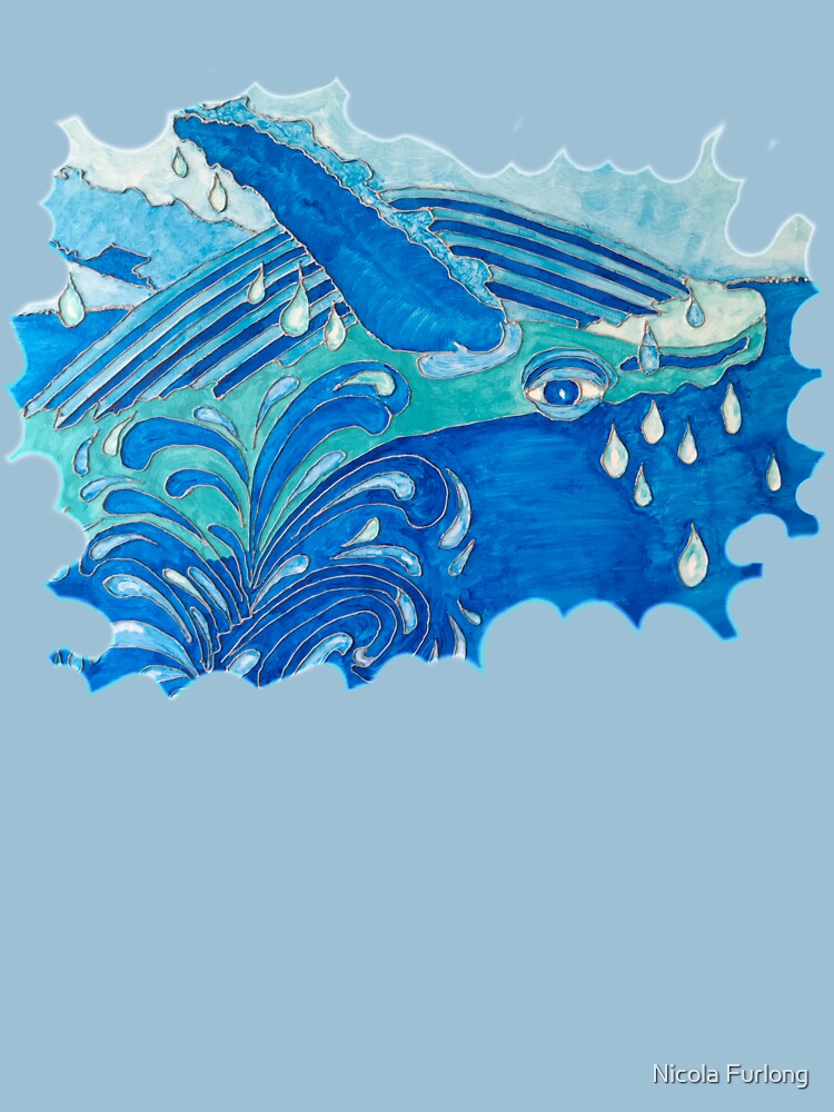 JOYOUS HUMPBACK WHALE by nicolafurlong
