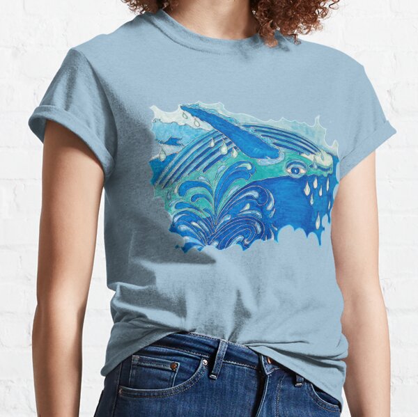 JOYOUS HUMPBACK WHALE Classic T-Shirt