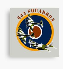 633 Squadron Canvas Print