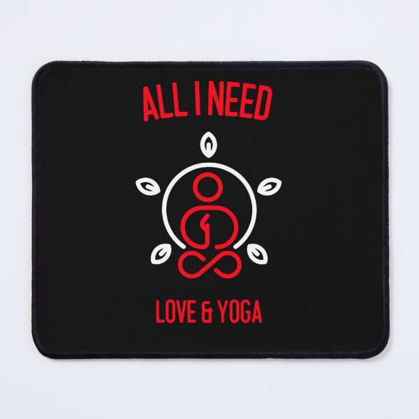 Item preview, Yoga and Love All I Need Meditation Yoga  designed and sold by Zuuag.