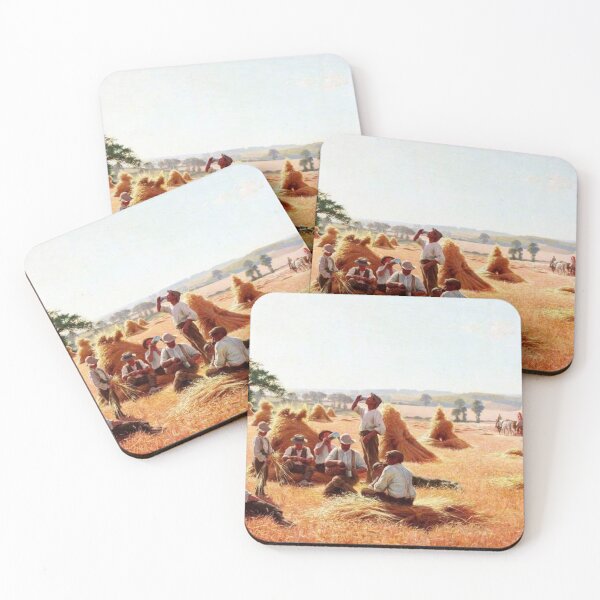 Item preview, Harvesters Resting by Thomas Frederick Mason Sheard - Vintage Art designed and sold by RickE.