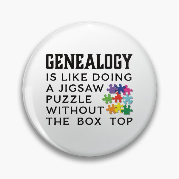 Item preview, Genealogy Is Like Doing A Jigsaw Puzzle - Family History Lover designed and sold by DPattonPD.
